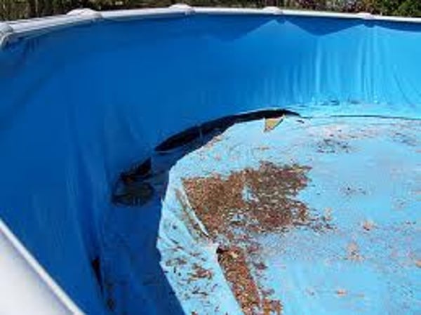 Old Damaged Liner