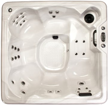 The Pearl spa features 1 pump and 30 jets