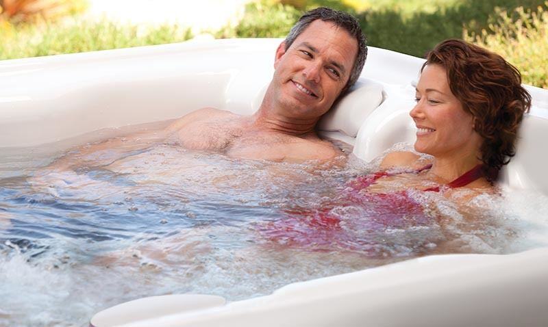 dual lounger spa image